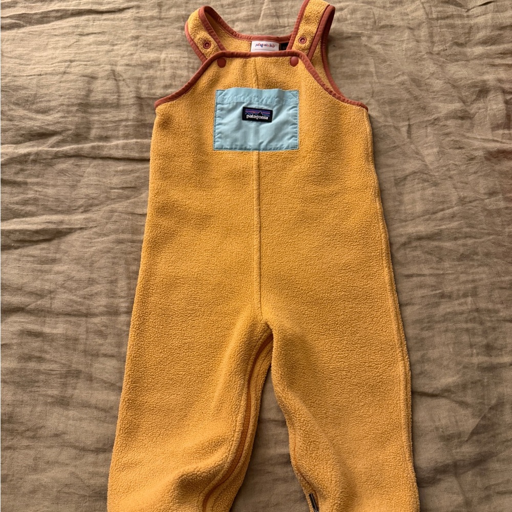 Patagonia Synchilla Overalls Sz 12-18months